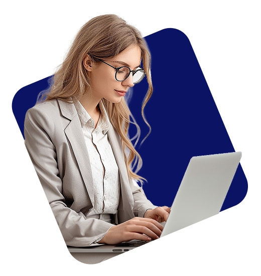 girl with laptop